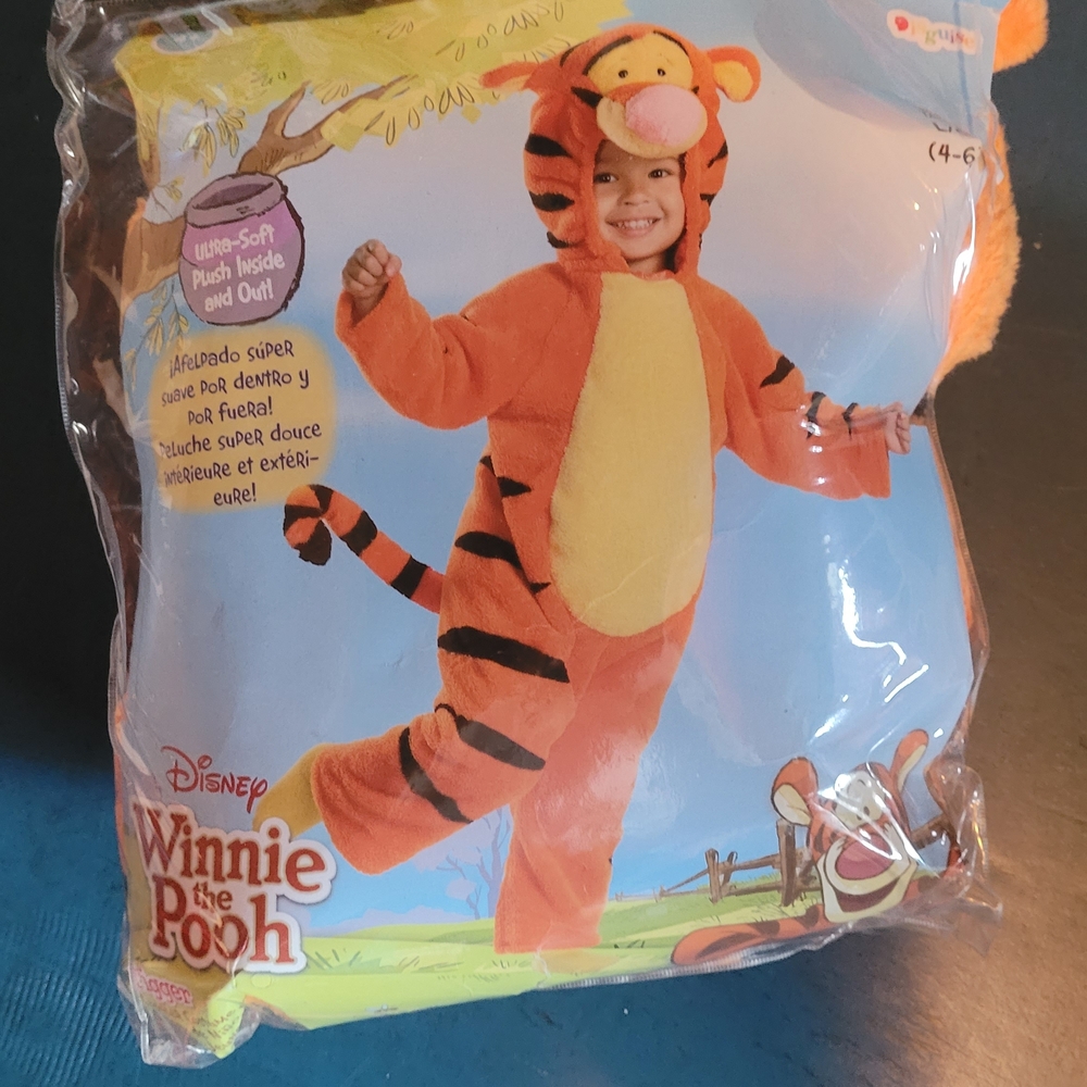 Disney Winnie the Pooh Tigger Kids Costume - Orange and Black